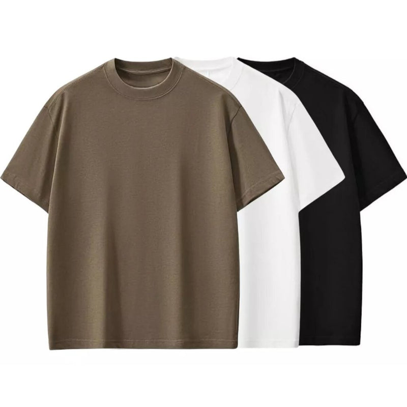 Kit de 3 camiseta oversized  (StreetWear)